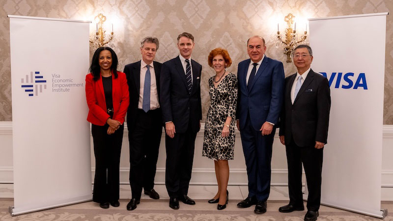 Todd Fox poses with VEEI advisory council. Refer to the image caption for more information.